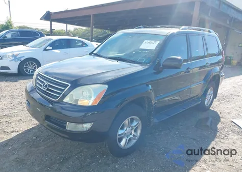 2005 Lexus Gx 470 z USA, uszkodzony, nr VIN JTJBT20XX50076709